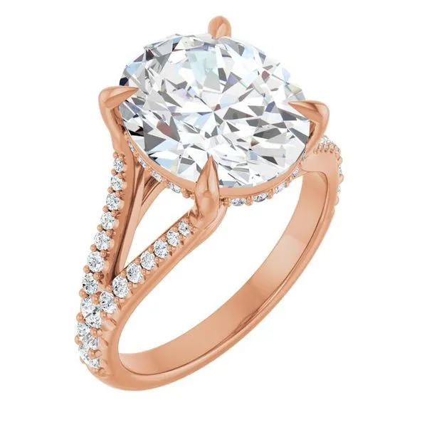 Accented Engagement Ring Raleigh Diamond Fine Jewelry Raleigh, NC