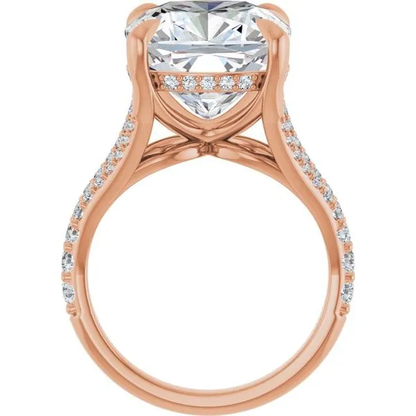 Accented Engagement Ring Image 2 Raleigh Diamond Fine Jewelry Raleigh, NC