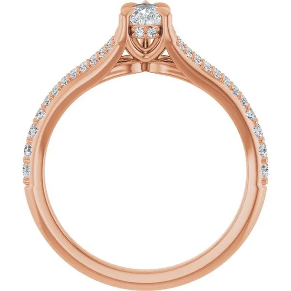 Accented Engagement Ring Image 2 Raleigh Diamond Fine Jewelry Raleigh, NC