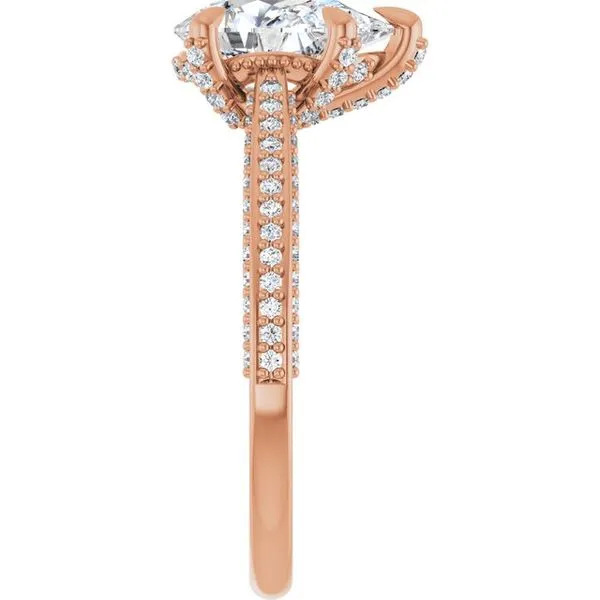 Accented Engagement Ring Image 4 Raleigh Diamond Fine Jewelry Raleigh, NC
