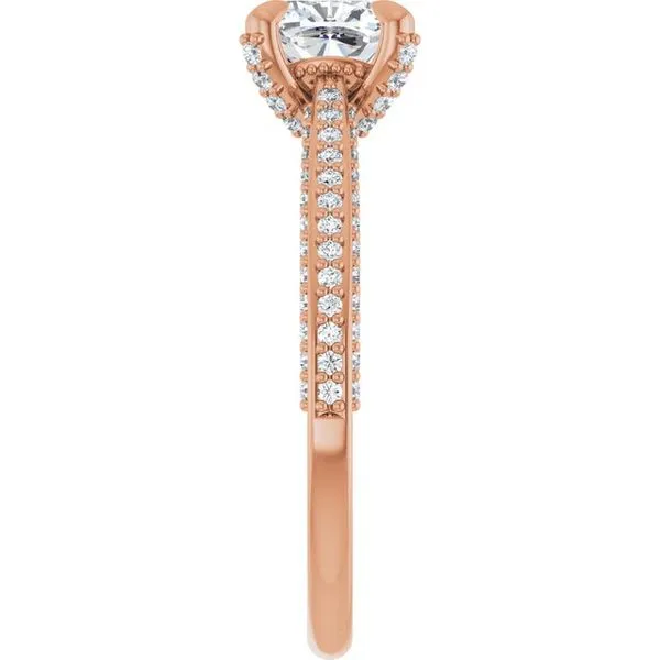 Accented Engagement Ring Image 4 Raleigh Diamond Fine Jewelry Raleigh, NC