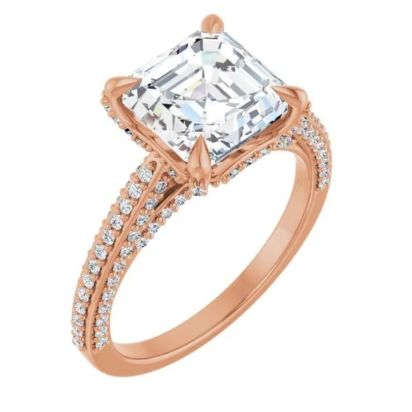 Accented Engagement Ring Raleigh Diamond Fine Jewelry Raleigh, NC