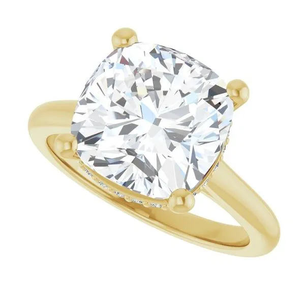 Hidden Halo-Style Engagement Ring Image 5 Mark Jewellers La Crosse, WI