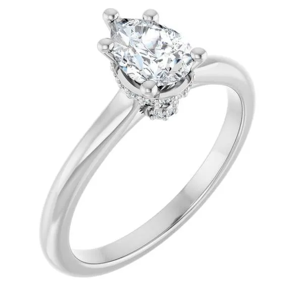 Hidden Halo-Style Engagement Ring Jimmy Smith Jewelers Decatur, AL