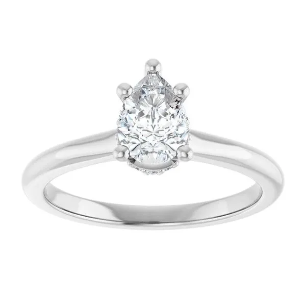 Hidden Halo-Style Engagement Ring Image 3 Arezzo Jewelers Elmwood Park, IL