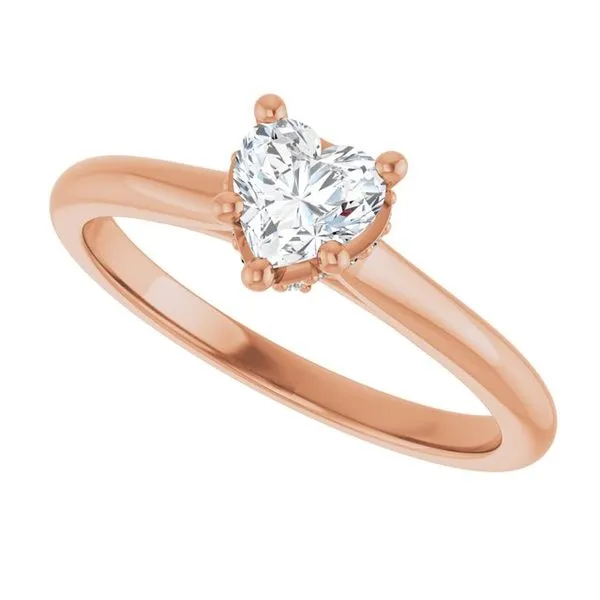 Hidden Halo-Style Engagement Ring Image 5 Shipley's Fine Jewelry Hampstead, MD