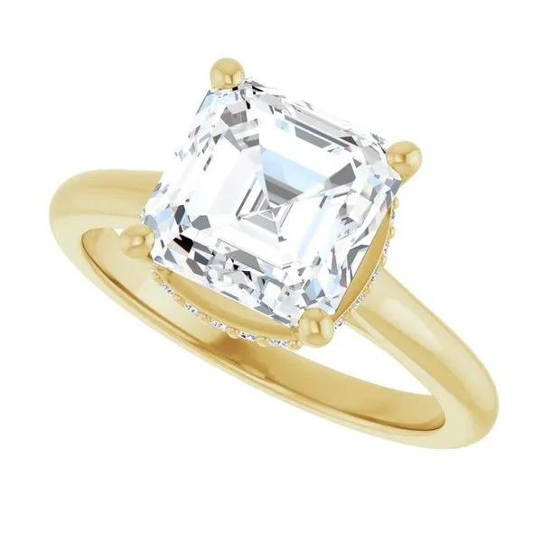 Hidden Halo-Style Engagement Ring Image 5 Shipley's Fine Jewelry Hampstead, MD