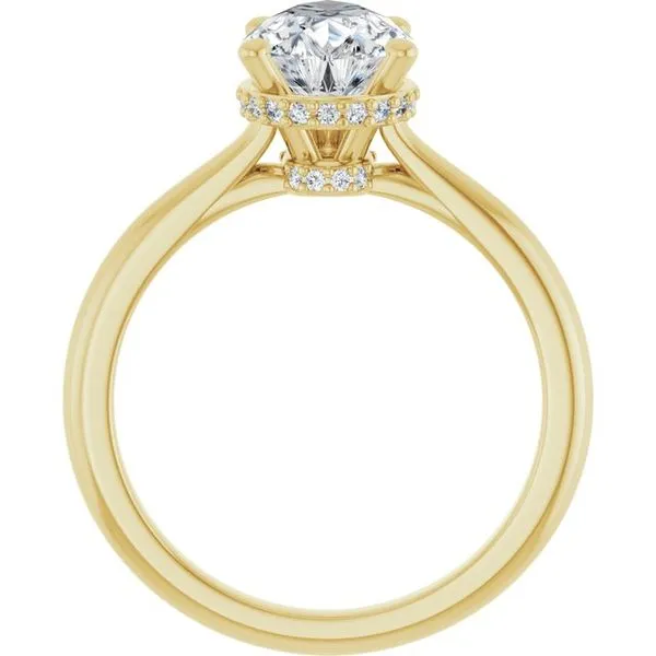 Hidden Halo-Style Engagement Ring Image 2 Mark Jewellers La Crosse, WI