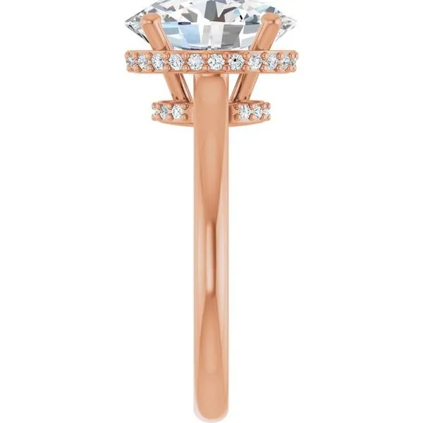 Hidden Halo-Style Engagement Ring Image 4 Mark Jewellers La Crosse, WI