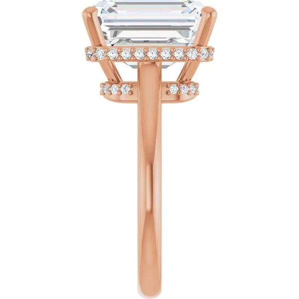 Hidden Halo-Style Engagement Ring Image 4 Paul James Jewelers Angels Camp, CA