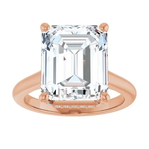 Hidden Halo-Style Engagement Ring Image 3 Mark Jewellers La Crosse, WI