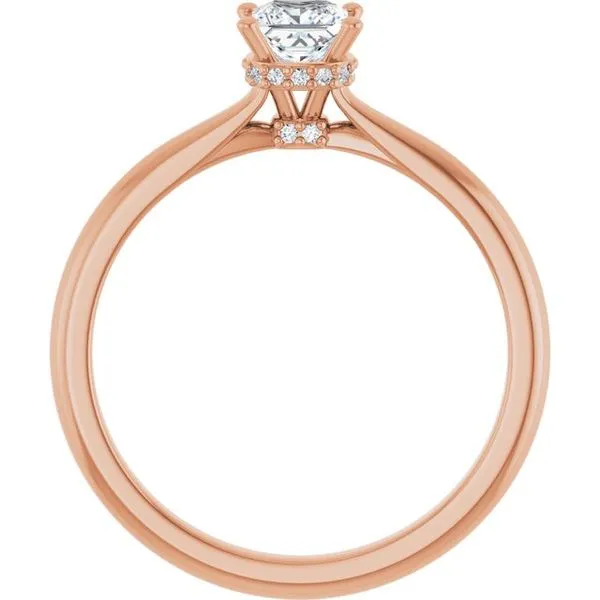 Hidden Halo-Style Engagement Ring Image 2 J. Thomas Jewelers Rochester Hills, MI