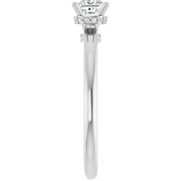 Hidden Halo-Style Engagement Ring Image 4 Morin Jewelers Southbridge, MA