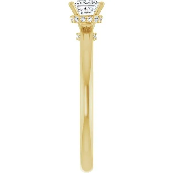 Hidden Halo-Style Engagement Ring Image 4 J. Thomas Jewelers Rochester Hills, MI