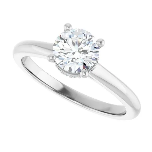Hidden Halo-Style Engagement Ring Image 5 Mark Jewellers La Crosse, WI