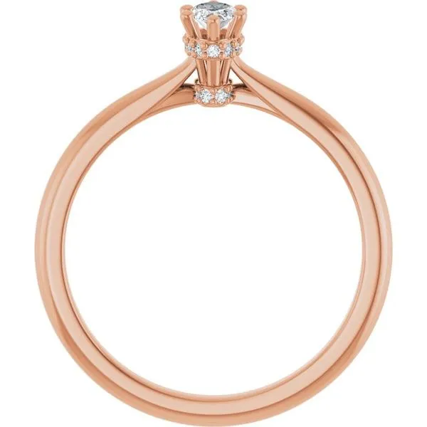 Hidden Halo-Style Engagement Ring Image 2 Natale Jewelers Sewell, NJ