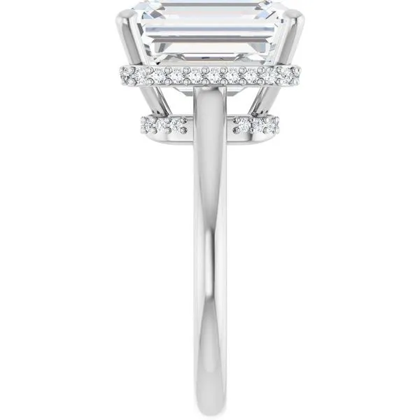 Hidden Halo-Style Engagement Ring Image 4 Paul James Jewelers Angels Camp, CA