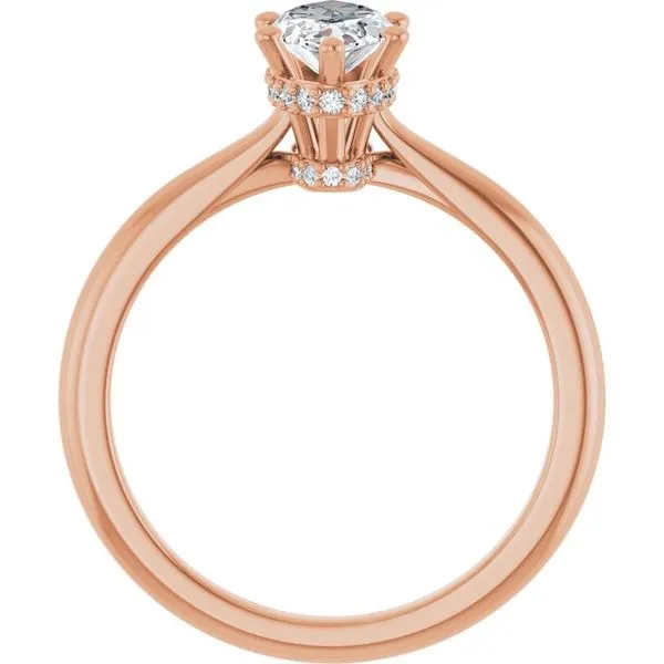 Hidden Halo-Style Engagement Ring Image 2 Virtus Collective Newport Beach , CA