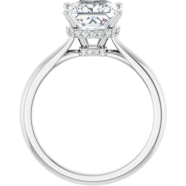 Hidden Halo-Style Engagement Ring Image 2 Mark Jewellers La Crosse, WI