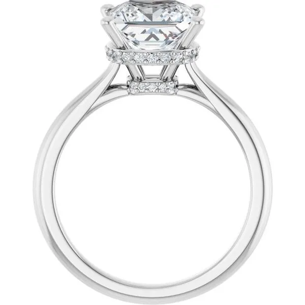 Hidden Halo-Style Engagement Ring Image 2 Morin Jewelers Southbridge, MA