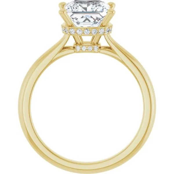 Hidden Halo-Style Engagement Ring Image 2 J. Thomas Jewelers Rochester Hills, MI