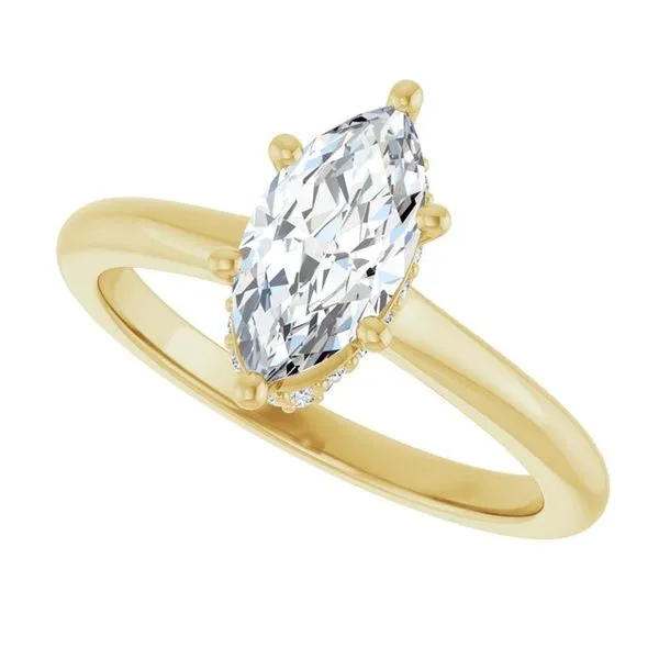 Hidden Halo-Style Engagement Ring Image 5 Jimmy Smith Jewelers Decatur, AL