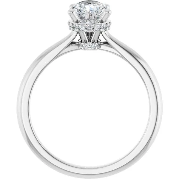 Hidden Halo-Style Engagement Ring Image 2 Virtus Collective Newport Beach , CA