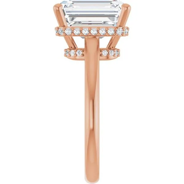 Hidden Halo-Style Engagement Ring Image 4 Mark Jewellers La Crosse, WI