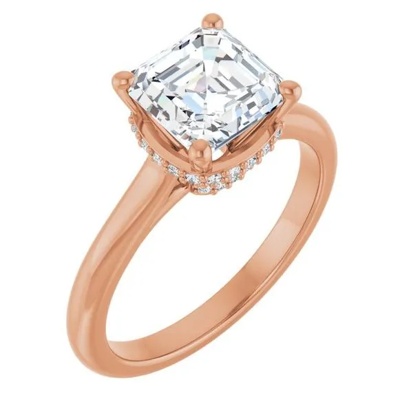 Hidden Halo-Style Engagement Ring Austin's Fine Diamonds & Jewelry Lyndhurst, NJ