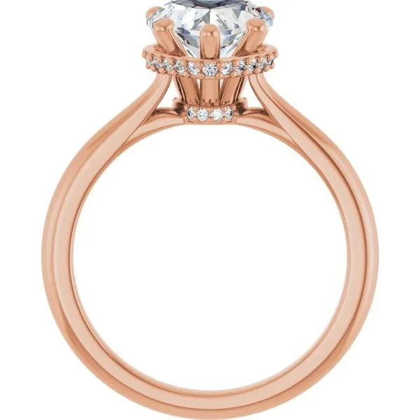 Hidden Halo-Style Engagement Ring Image 2 Mark Jewellers La Crosse, WI