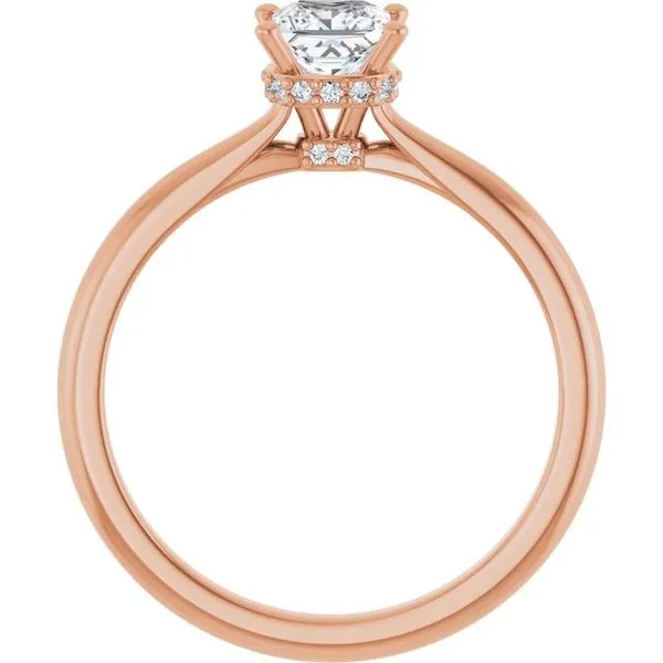 Hidden Halo-Style Engagement Ring Image 2 Austin's Fine Diamonds & Jewelry Lyndhurst, NJ