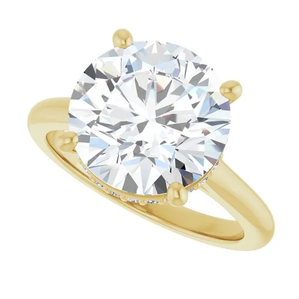 Hidden Halo-Style Engagement Ring Image 5 Mark Jewellers La Crosse, WI