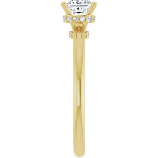 Hidden Halo-Style Engagement Ring Image 4 J. Thomas Jewelers Rochester Hills, MI