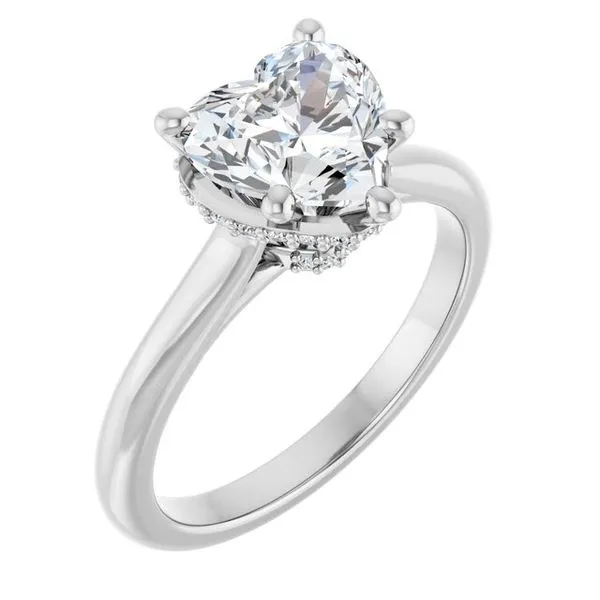 Hidden Halo-Style Engagement Ring Shipley's Fine Jewelry Hampstead, MD