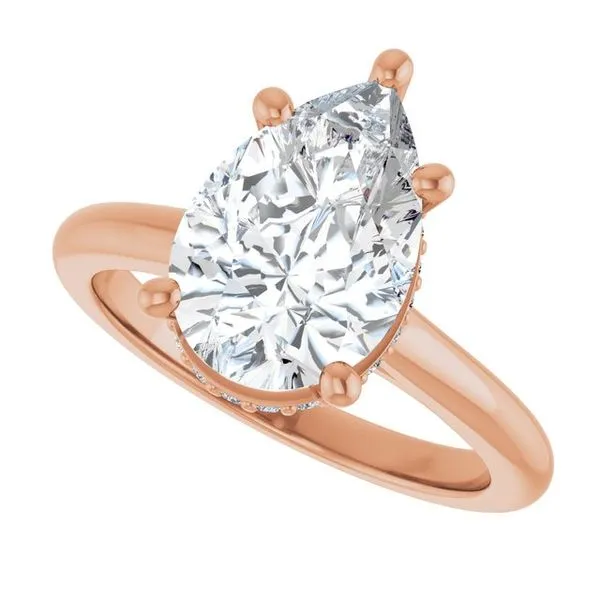 Hidden Halo-Style Engagement Ring Image 5 Jimmy Smith Jewelers Decatur, AL