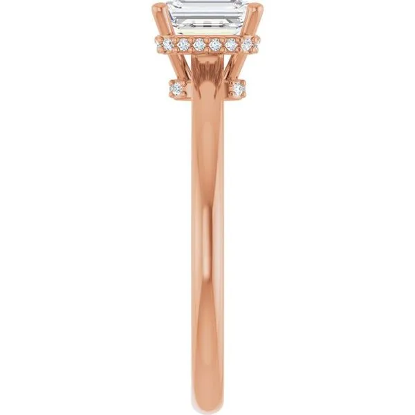 Hidden Halo-Style Engagement Ring Image 4 Arezzo Jewelers Elmwood Park, IL