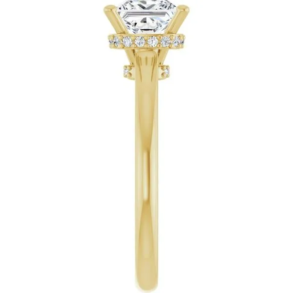 Hidden Halo-Style Engagement Ring Image 4 Mark Jewellers La Crosse, WI