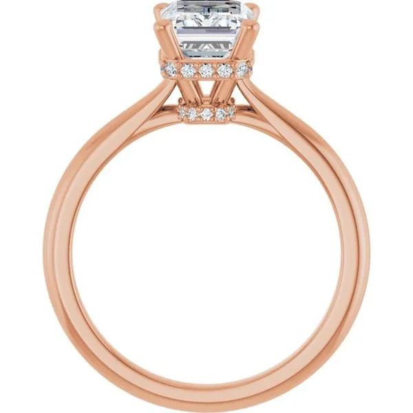 Hidden Halo-Style Engagement Ring Image 2 Mark Jewellers La Crosse, WI