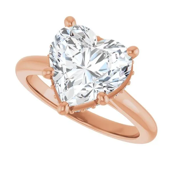 Hidden Halo-Style Engagement Ring Image 5 Mark Jewellers La Crosse, WI