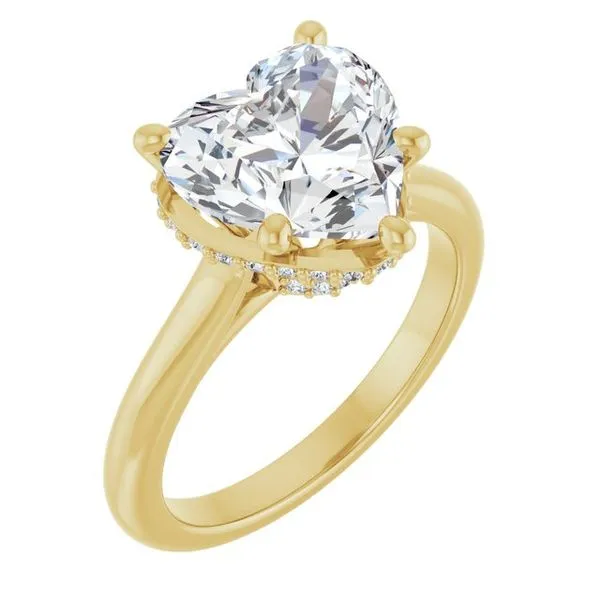 Hidden Halo-Style Engagement Ring Raleigh Diamond Fine Jewelry Raleigh, NC