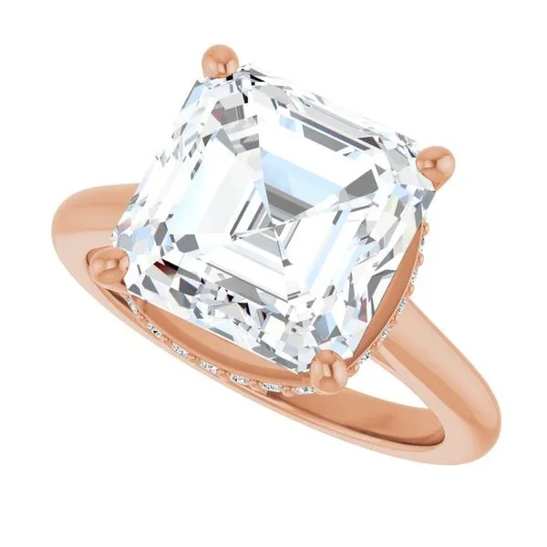 Hidden Halo-Style Engagement Ring Image 5 Jimmy Smith Jewelers Decatur, AL