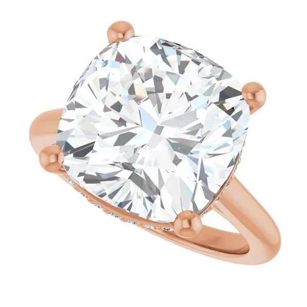 Hidden Halo-Style Engagement Ring Image 5 J. Thomas Jewelers Rochester Hills, MI