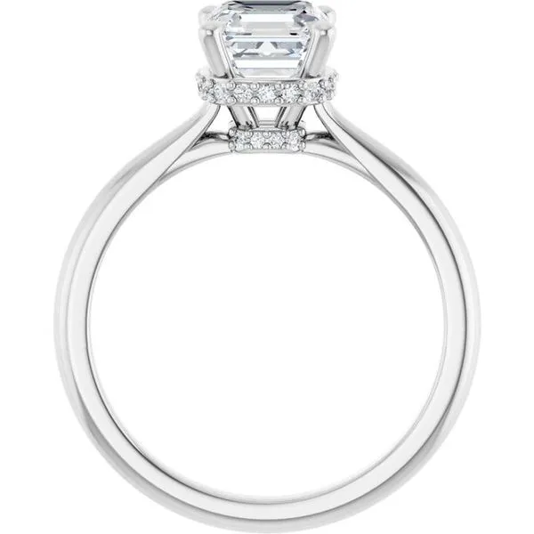 Hidden Halo-Style Engagement Ring Image 2 Jimmy Smith Jewelers Decatur, AL