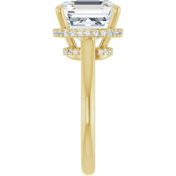 Hidden Halo-Style Engagement Ring Image 4 Mark Jewellers La Crosse, WI