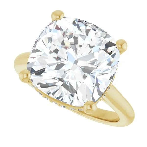 Hidden Halo-Style Engagement Ring Image 5 Mark Jewellers La Crosse, WI