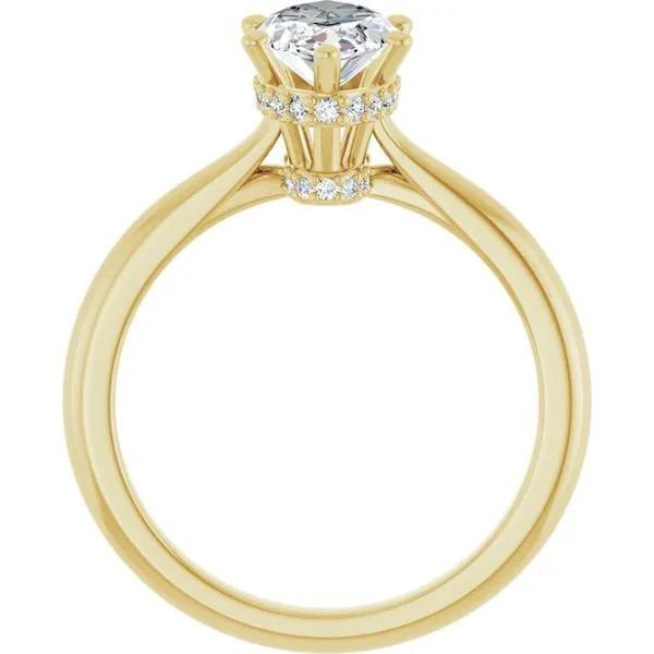 Hidden Halo-Style Engagement Ring Image 2 Redlands Jewelers Redlands, CA