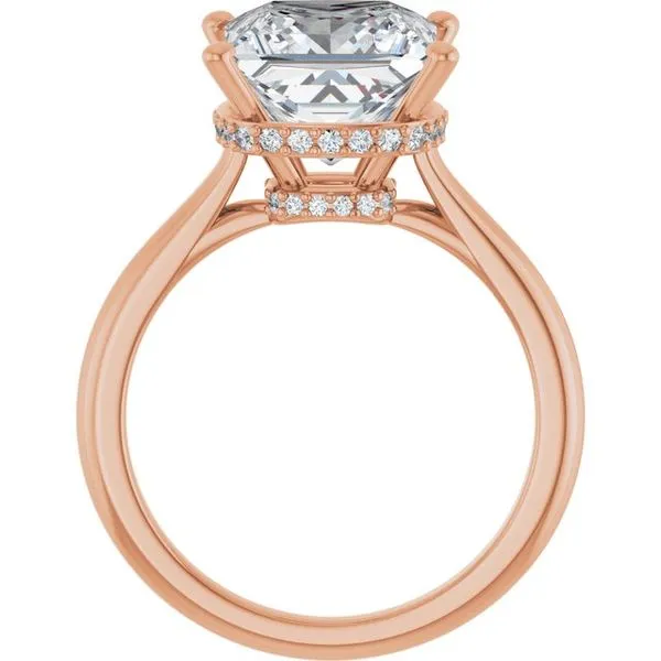 Hidden Halo-Style Engagement Ring Image 2 Mark Jewellers La Crosse, WI