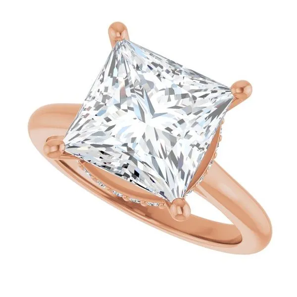 Hidden Halo-Style Engagement Ring Image 5 Mark Jewellers La Crosse, WI