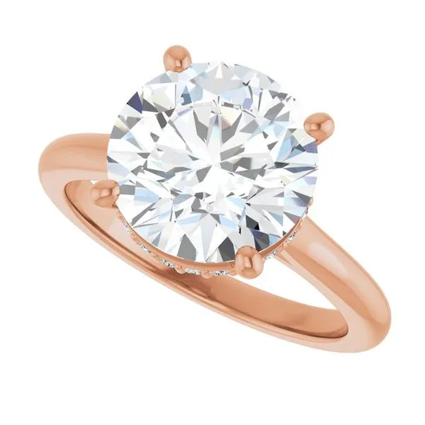 Hidden Halo-Style Engagement Ring Image 5 Austin's Fine Diamonds & Jewelry Lyndhurst, NJ