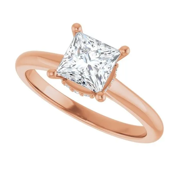 Hidden Halo-Style Engagement Ring Image 5 Natale Jewelers Sewell, NJ